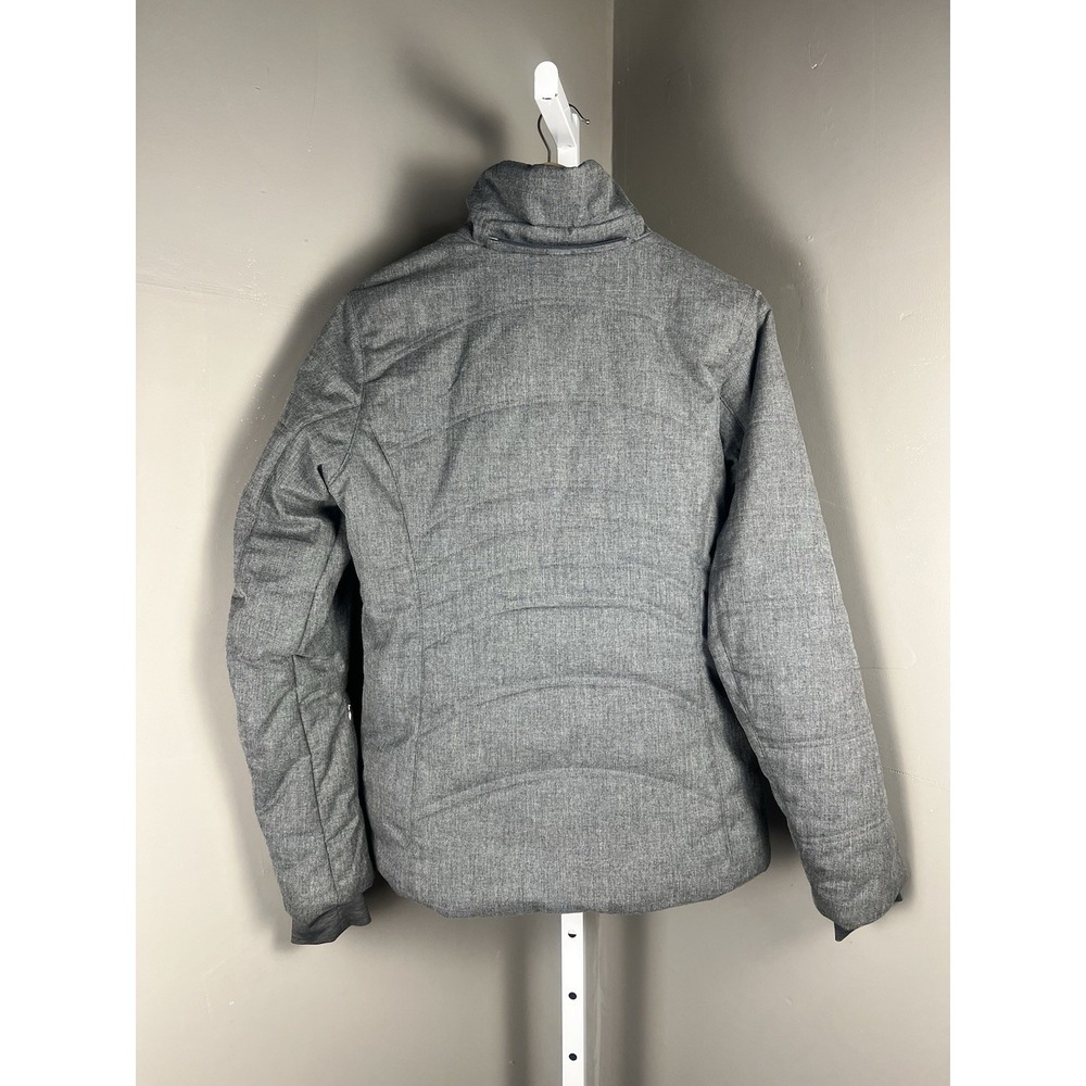 Obermeyer Tuscany Insulated Ski Snowboard Jacket Size 6 Charcoal No Hood - Picture 2 of 11